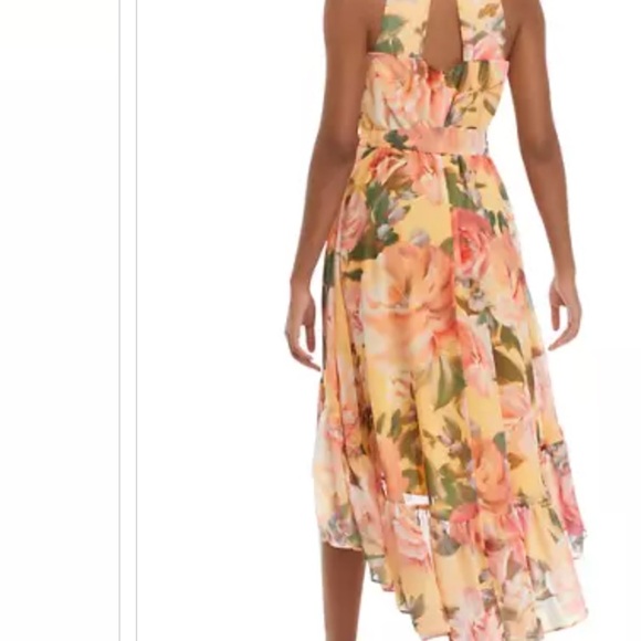 Sleeveless Halter Neck Dress - Picture 2 of 2